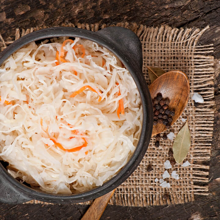 Квашеная капуста с морковью